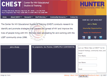 Tablet Screenshot of chestnyc.org